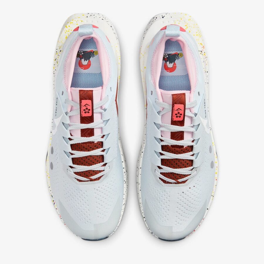 giày nike zoomx zegama trail 2 pure platinum football grey pink foam white fd5190-009