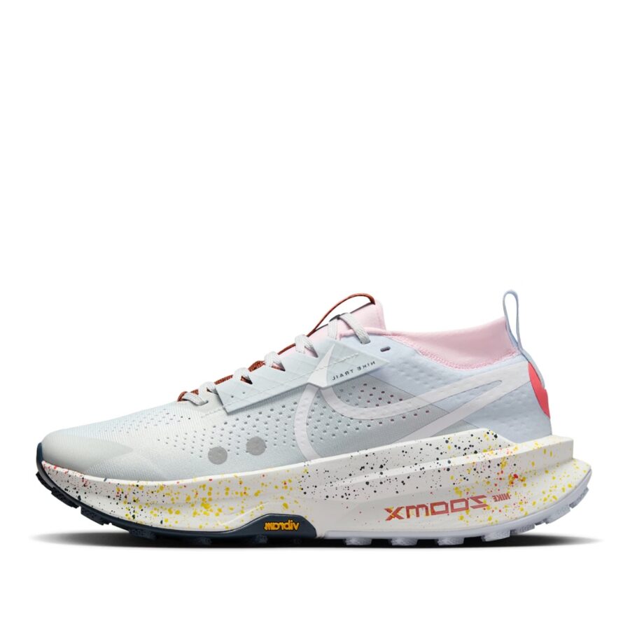 giày nike zoomx zegama trail 2 pure platinum football grey pink foam white fd5190-009