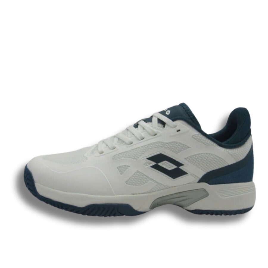 giày pickleball lotto enrico (a/w) white/blue lotte250501w