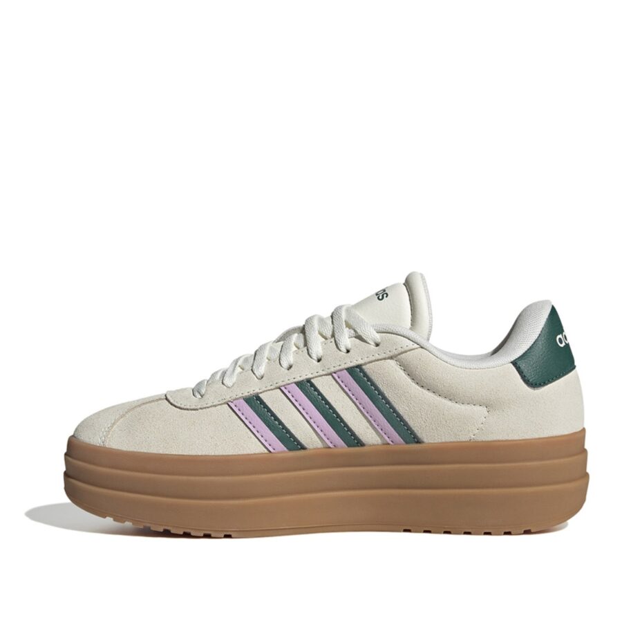 giày adidas vl court bold 'off white collegiate green' ji1788