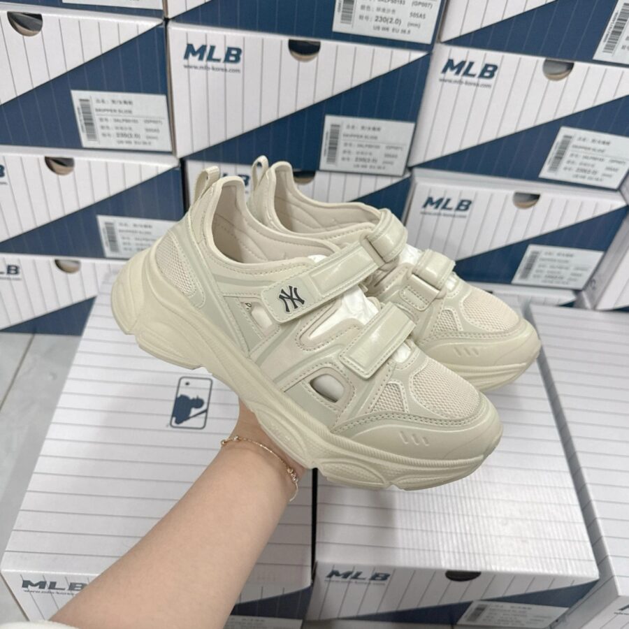 giày sục mlb ace runner mary jane white 3asdace53-50crs