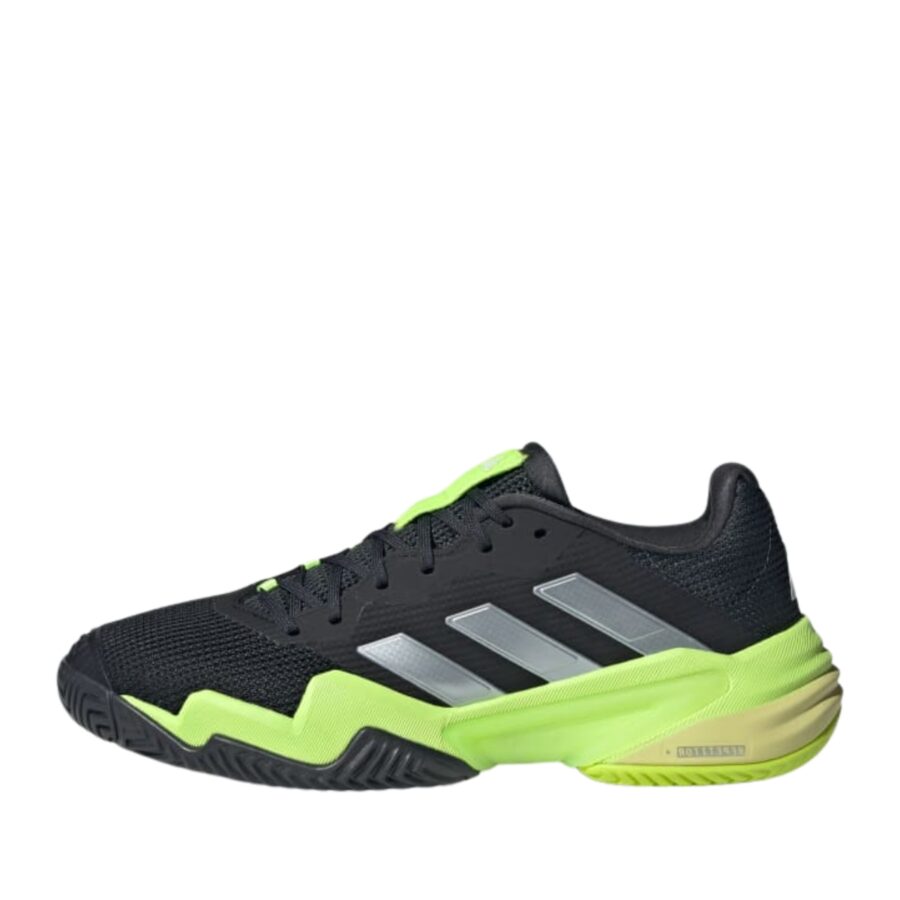 giày tennis/pickleball adidas barricade 13 'core black lucid lemon' ih2559
