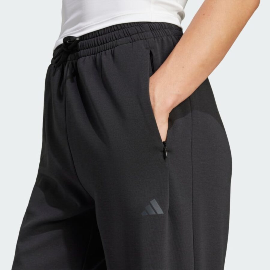 quần adidas jogger tập luyện designed for training warm-up nữ black jp2644