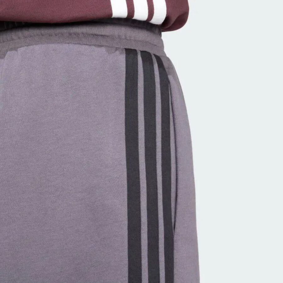 quần adidas short essentials 3 sọc nam 'grey strata' je6422