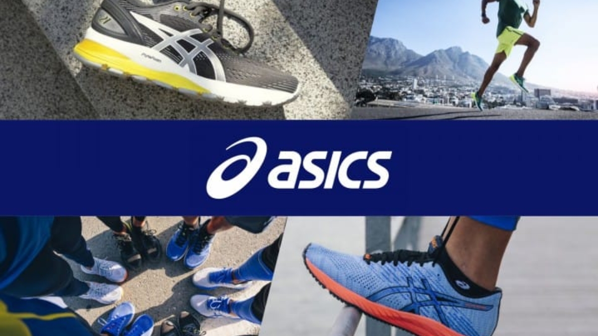 logo asics thay đổi mấy lần?