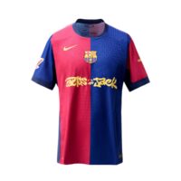 áo fc barcelona x travis scott limited edition match home 202425 jersey