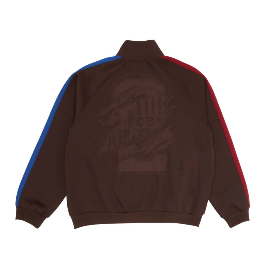 áo travis scott x nike x fc barcelona retro zip anthem jacket