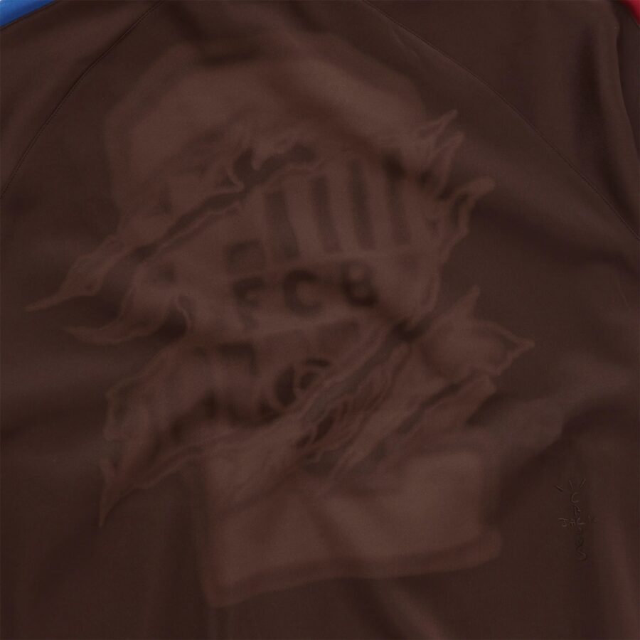 áo travis scott x nike x fc barcelona retro zip anthem jacket