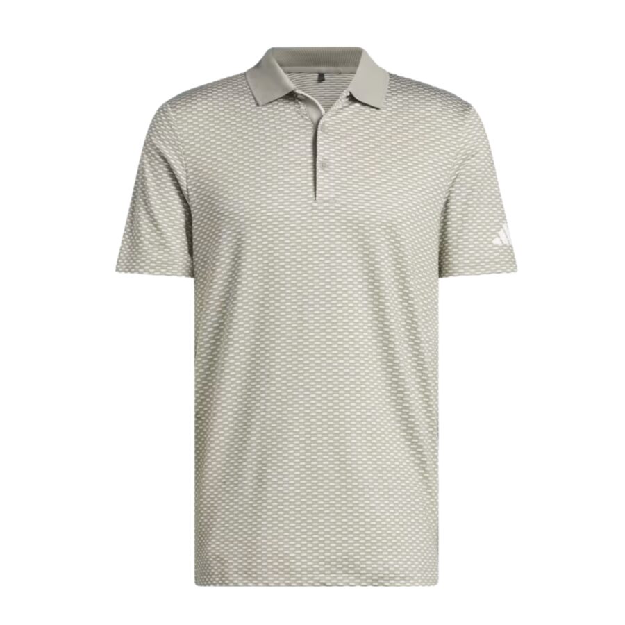 áo adidas polo golf beyond textured nam 'putty beige' jf4882