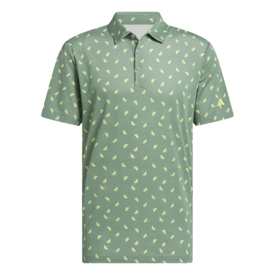 áo adidas polo golf ultimate365 in lưới nam 'silver green' ji6445