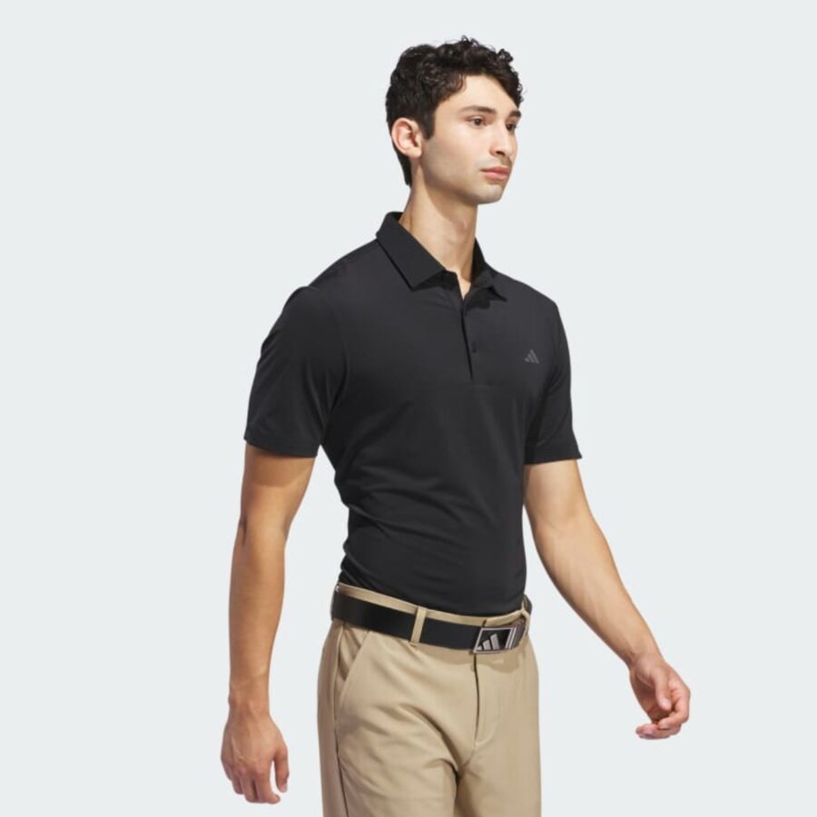 áo adidas polo golf ultimate365 solid nam 'black' im8409