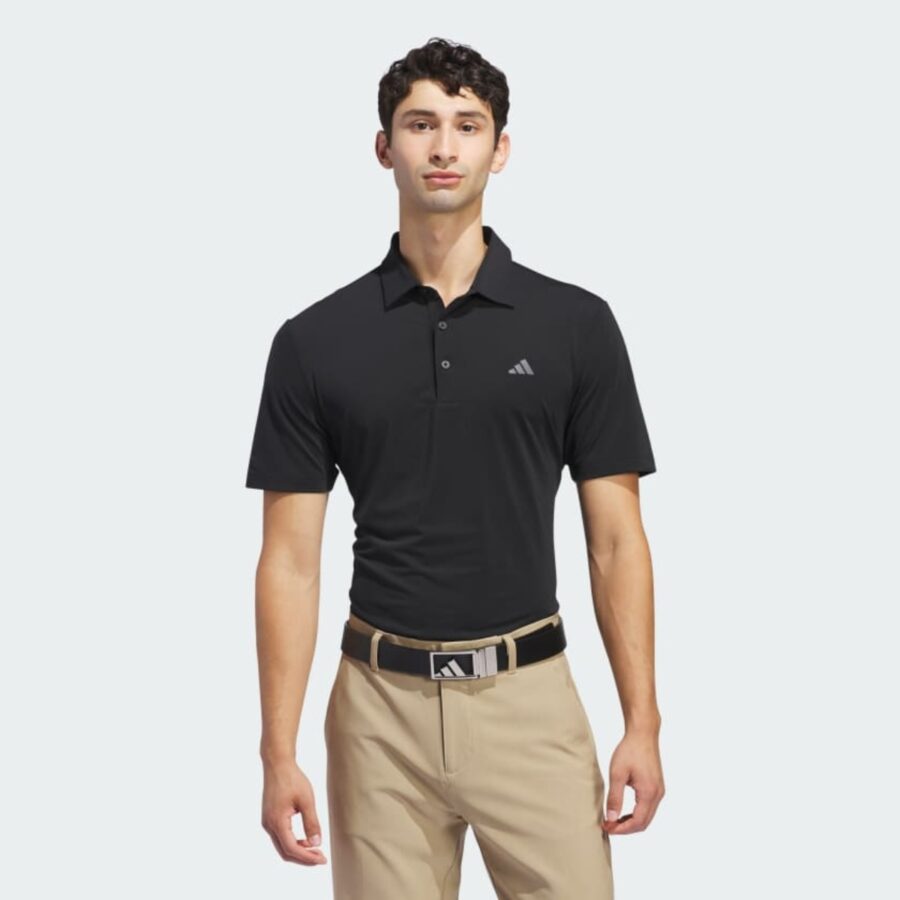áo adidas polo golf ultimate365 solid nam 'black' im8409
