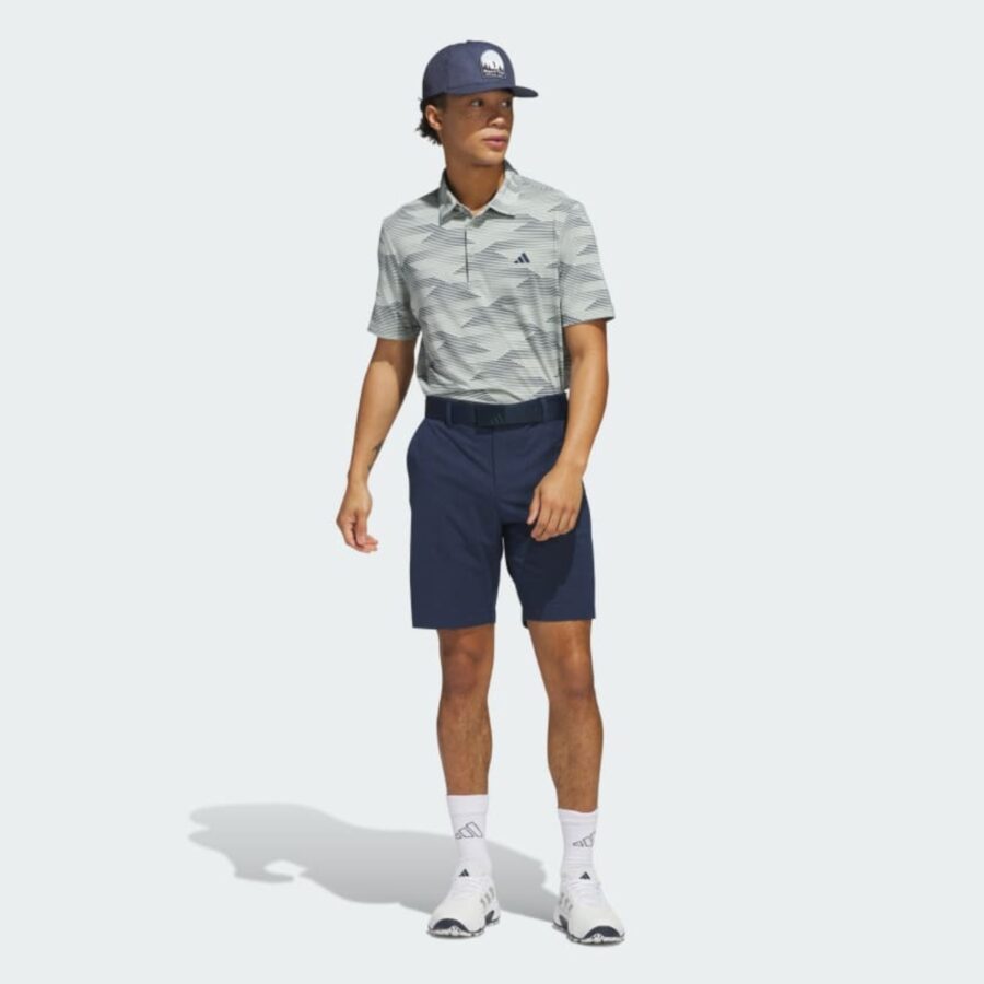 áo adidas polo golf ultimate365 speed nam 'wonder silver' jf9008