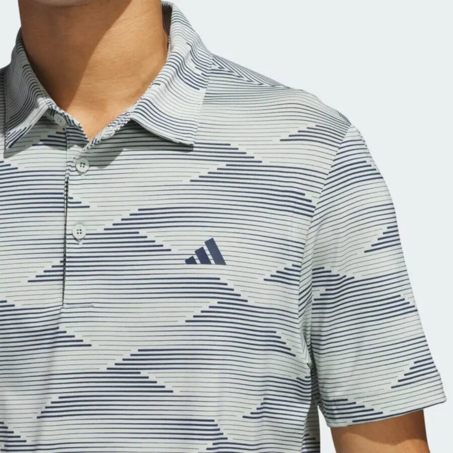 áo adidas polo golf ultimate365 speed nam 'wonder silver' jf9008