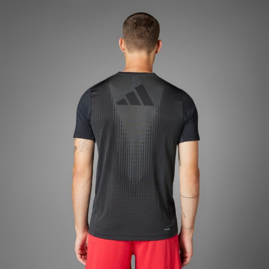 áo adidas t-shirt tập luyện airchill tee nam 'black' ji8196