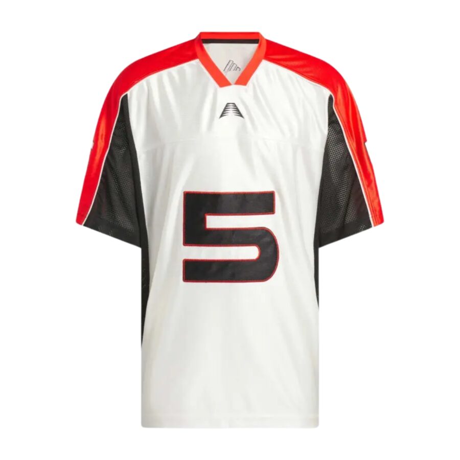 áo adidas jersey bóng rổ anthony edwards nam 'cloud white active red' jd6151