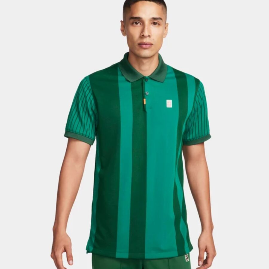 bộ quần áo nikecourt slam men's dri-fit adv tennis 'malachite' fd5398-365/ fd5219-365