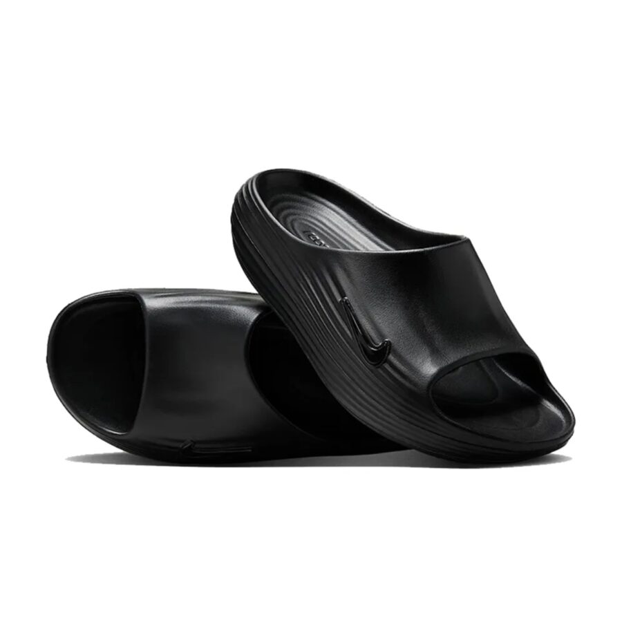 dép nike reactx rejuven8 slide black hv4479-001