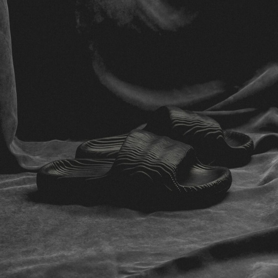 dép adidas adilette 22 slides 'black' gx6949