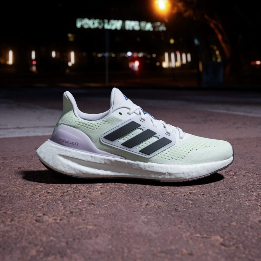 giày adidas pureboost 23 ‘white black silver dawn’ if2398
