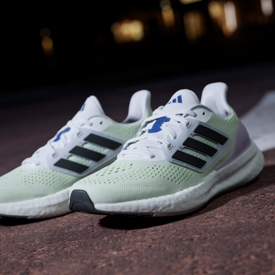 giày adidas pureboost 23 ‘white black silver dawn’ if2398