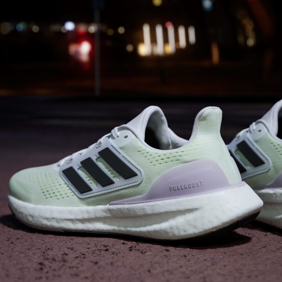 giày adidas pureboost 23 ‘white black silver dawn’ if2398