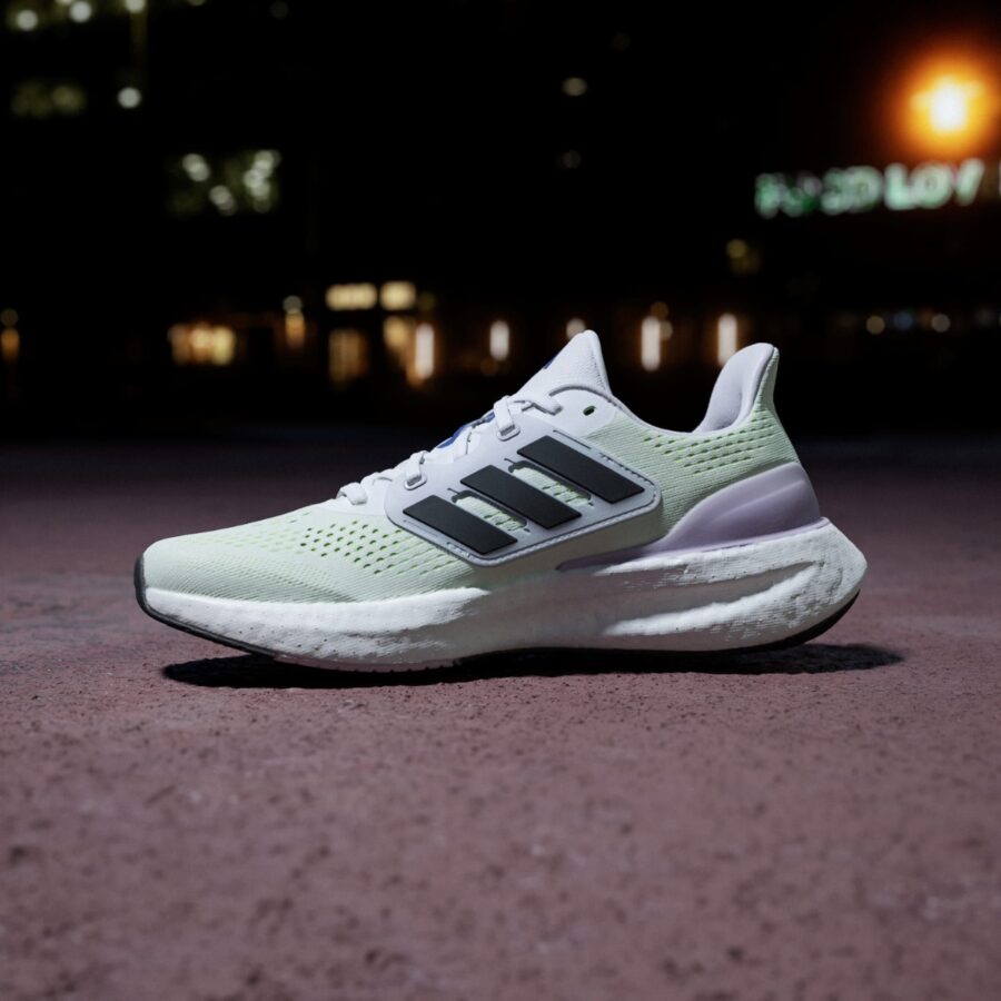 giày adidas pureboost 23 ‘white black silver dawn’ if2398