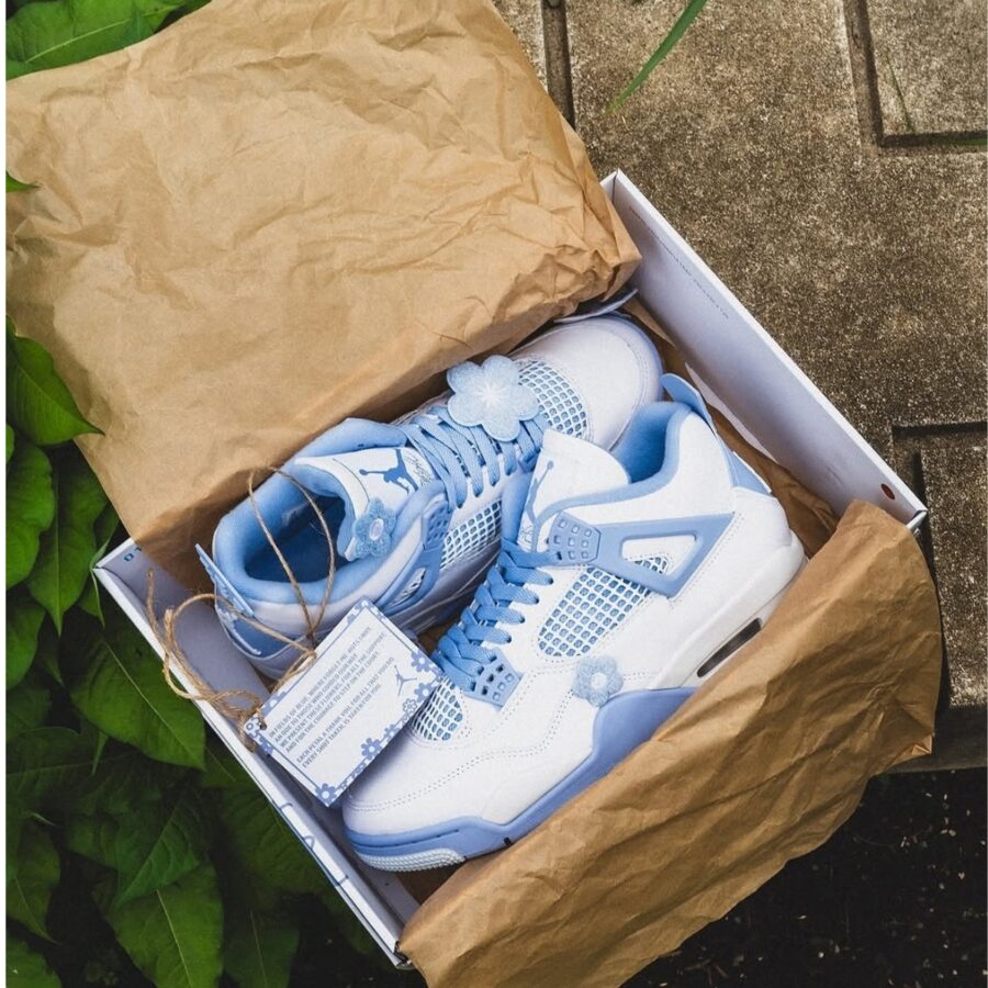 giày air jordan 4 wmns 'aluminum' hv0823-100