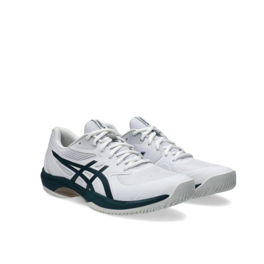 giày asics game ff 'white saxon green' 1041a489-100