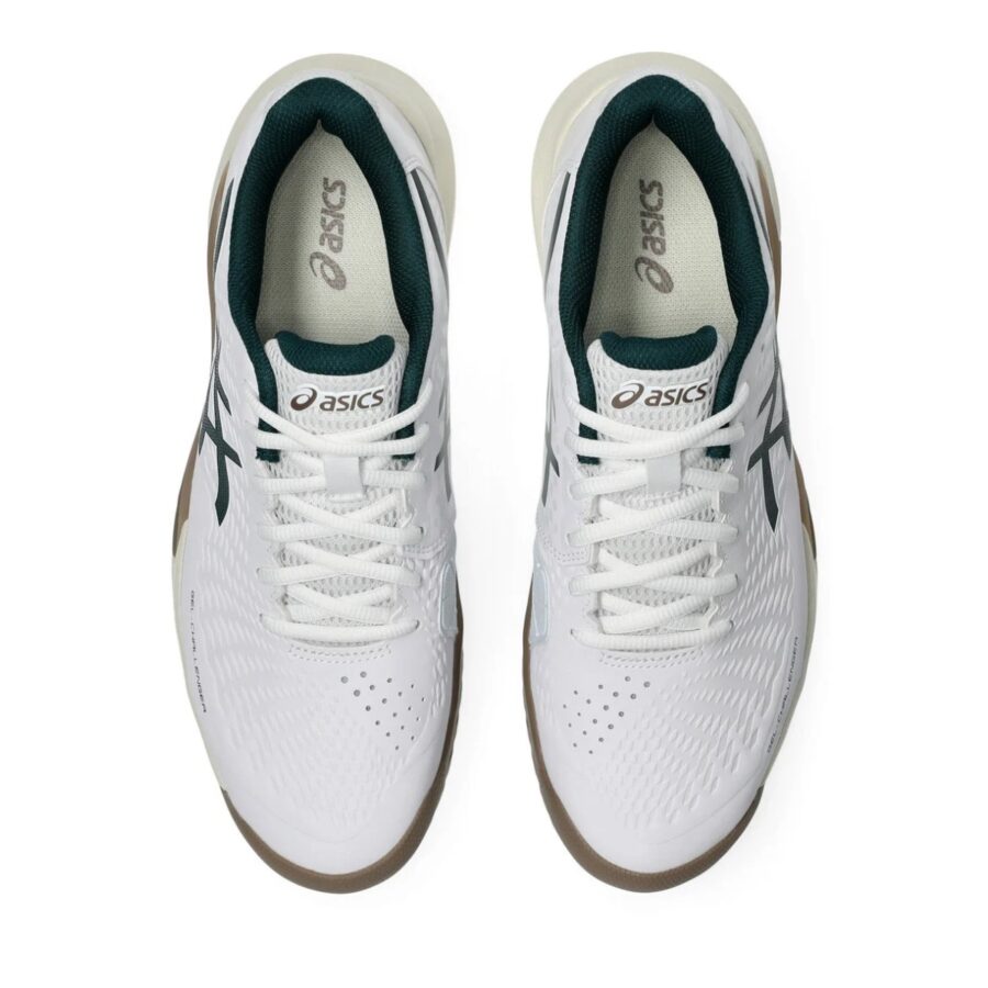 giày tennis/pickleball asics gel-challenger 14 'white saxon green' 1041a405-104