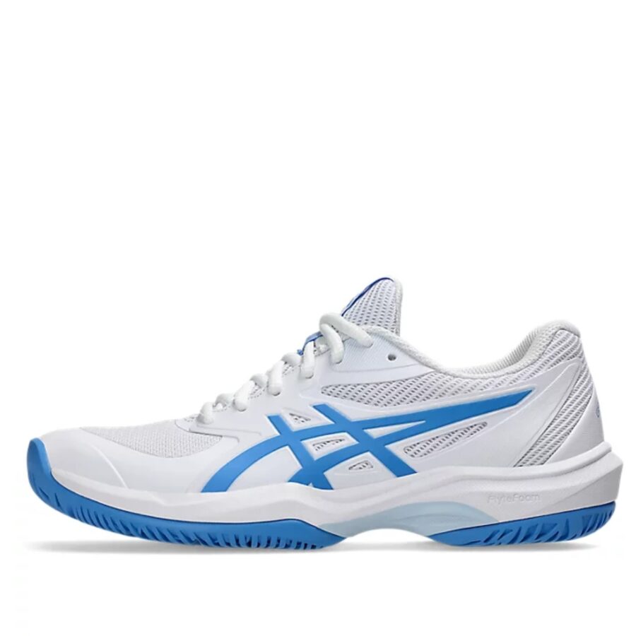 giày tennis/pickleball asics game ff unc 'white blue coast' 1042a281-100