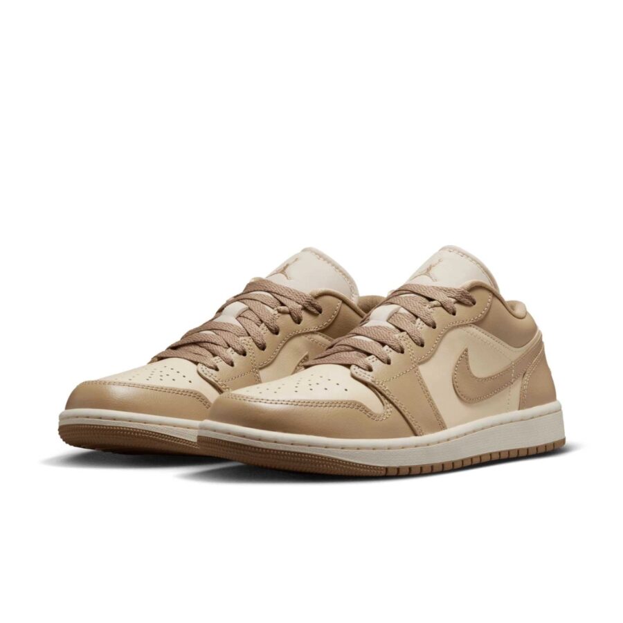 giày jordan 1 low rattan sail desert camo dc0774-203