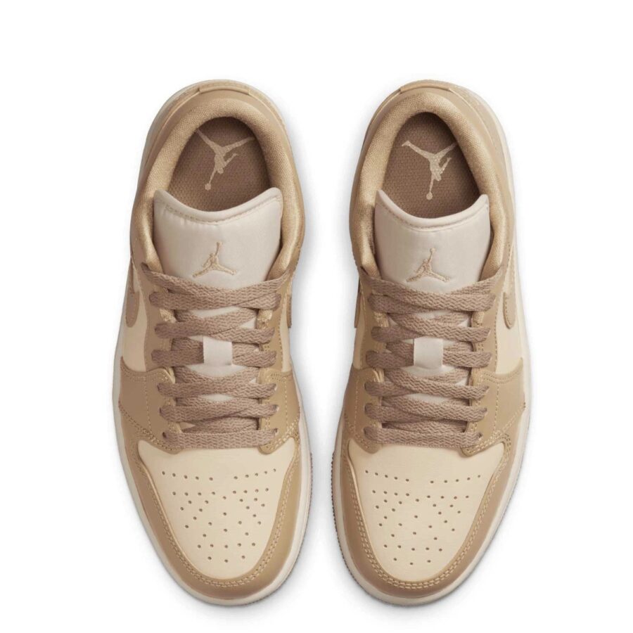giày jordan 1 low rattan sail desert camo dc0774-203