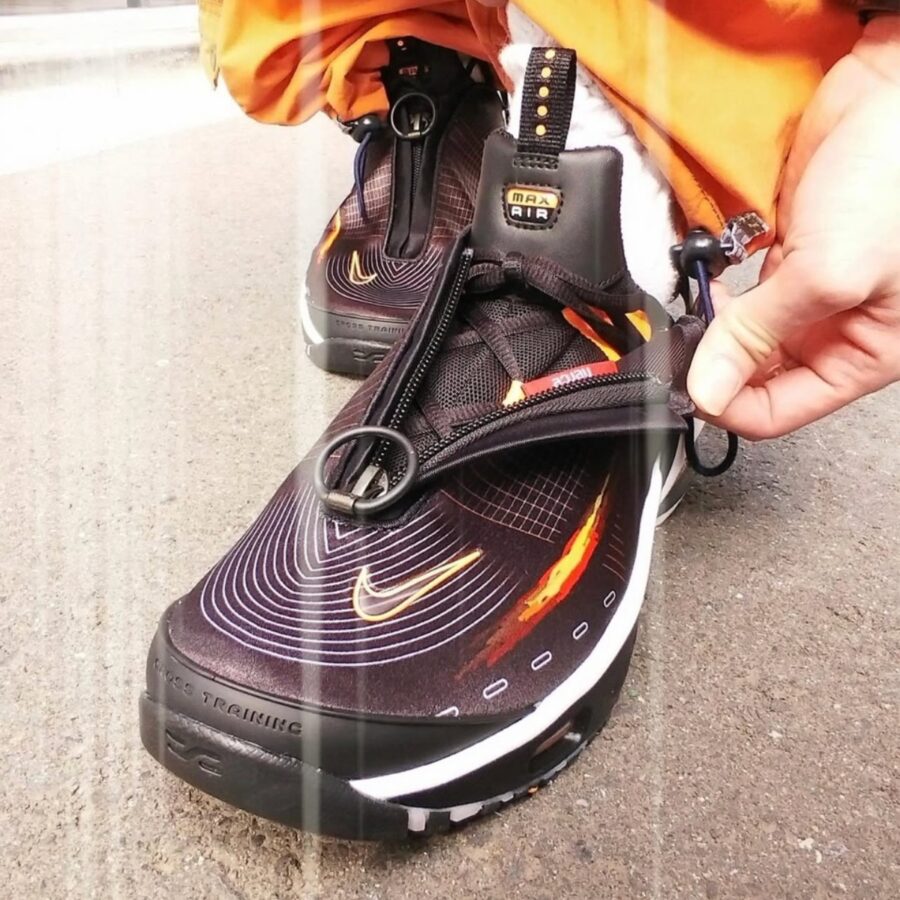 giày nike air max craze wmns 'black bright citrus' fz2089-001