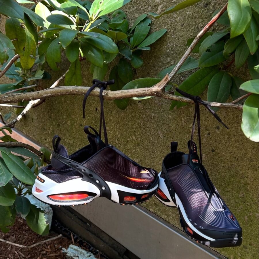 giày nike air max craze wmns 'black bright citrus' fz2089-001