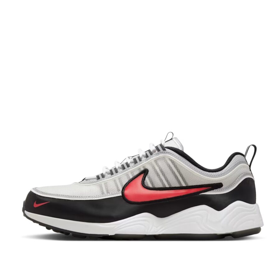 giày nike air zoom spiridon metallic silver sport red ii1161-095