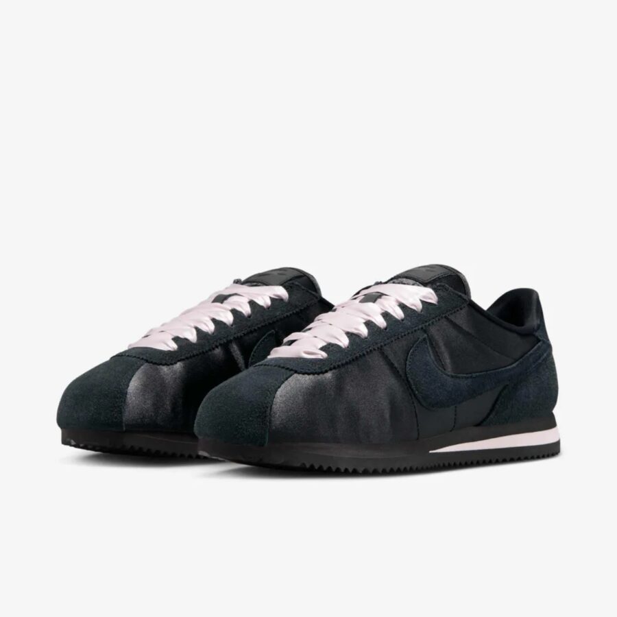 giày nike cortez 'satin black pink' ih2014-010