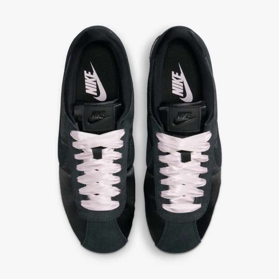giày nike cortez 'satin black pink' ih2014-010