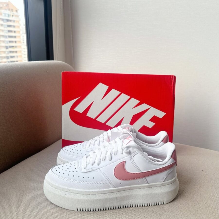 giày nike court vision alta 'red stardust' dz5394-102