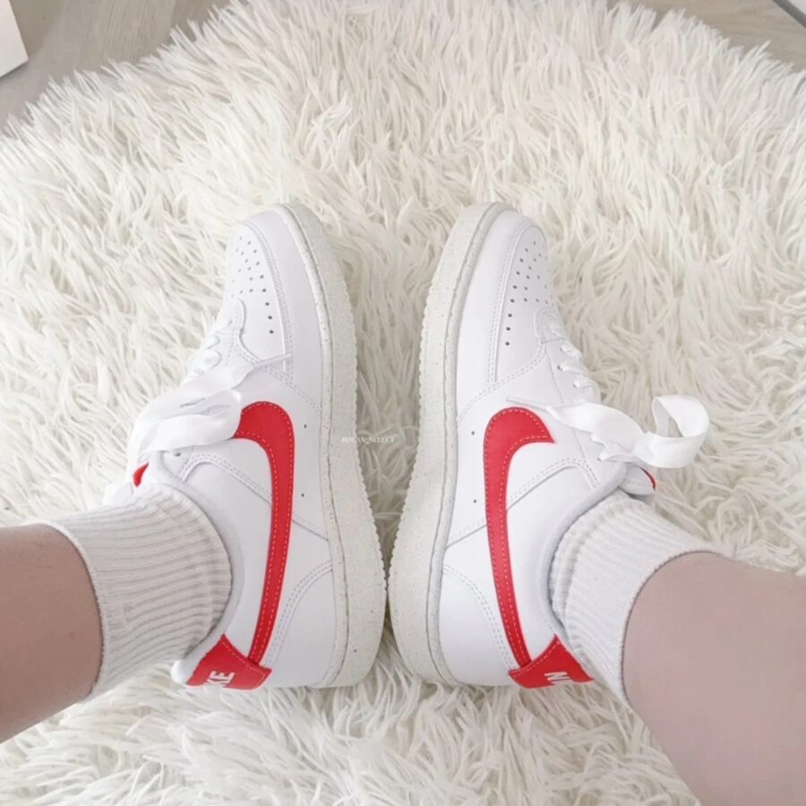 giày nike court vision low next nature 'white magic ember' hv5246-100