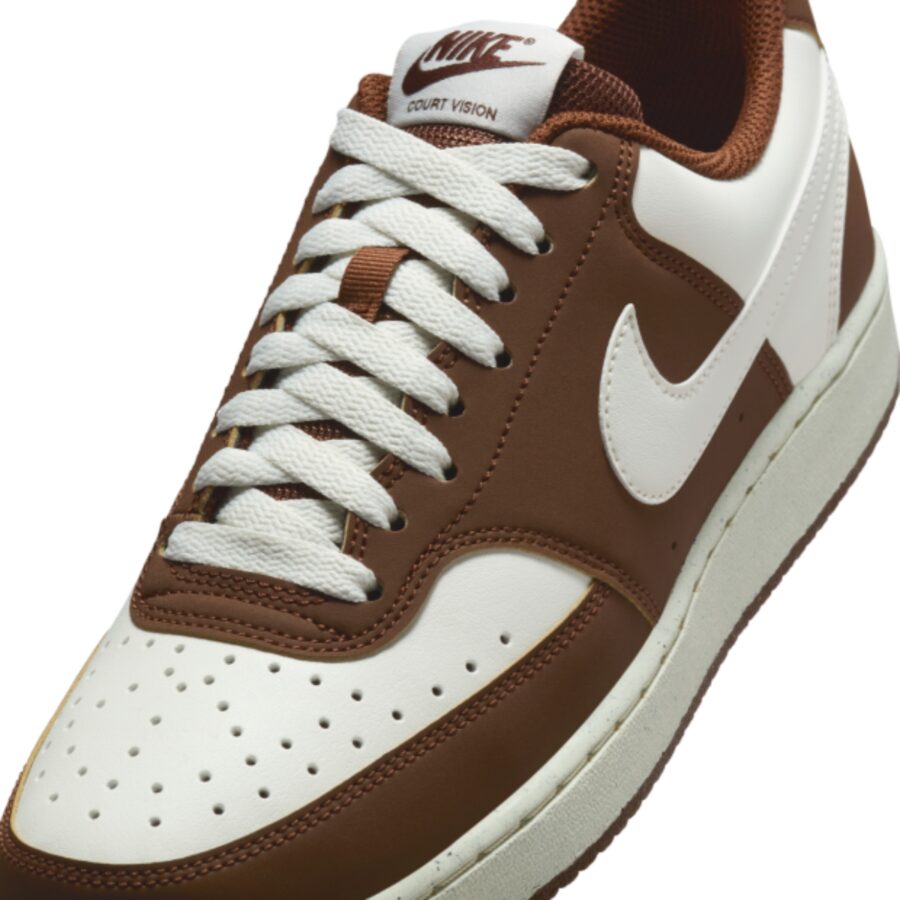 giày nike court vision low 'sail cacao wow' im1652-101