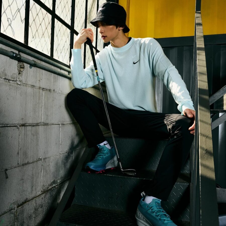 giày nike infinity tour 2 gore-tex extra wide 'denim turquoise aegean storm' fv4898-400