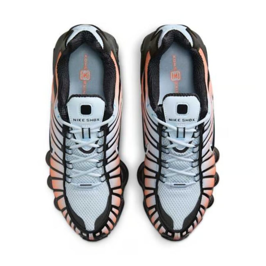 giày nike shox tl 'blue tint & total orange' ar3566-401