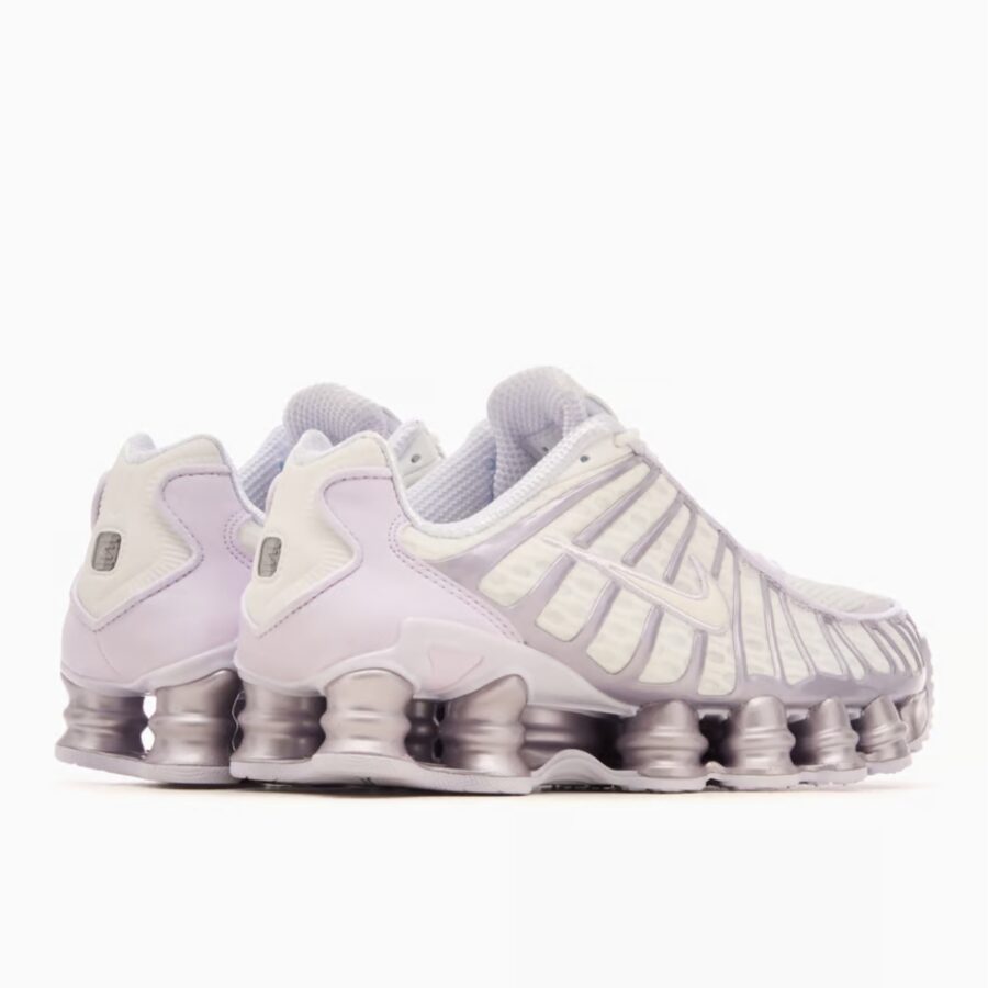 giày nike shox tl wmns 'summit white barely grape' ar3566-104