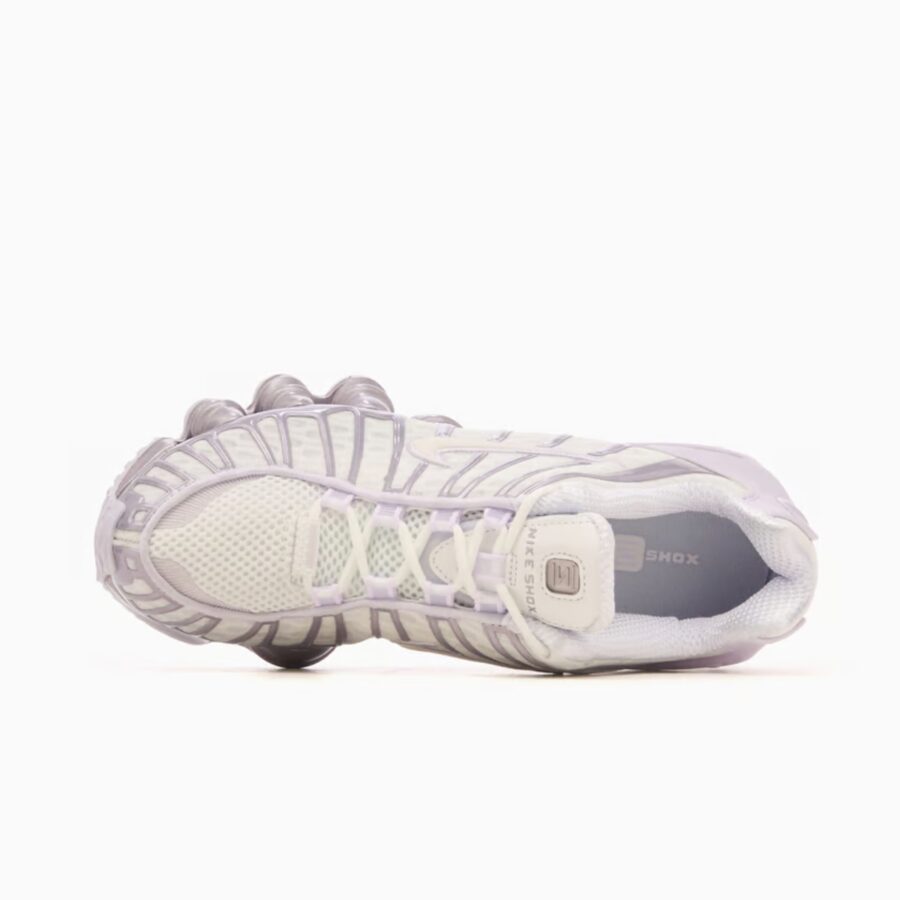 giày nike shox tl wmns 'summit white barely grape' ar3566-104