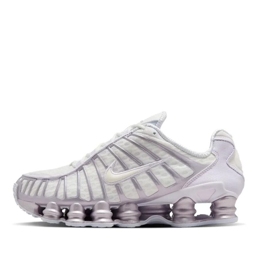 giày nike shox tl wmns 'summit white barely grape' ar3566-104