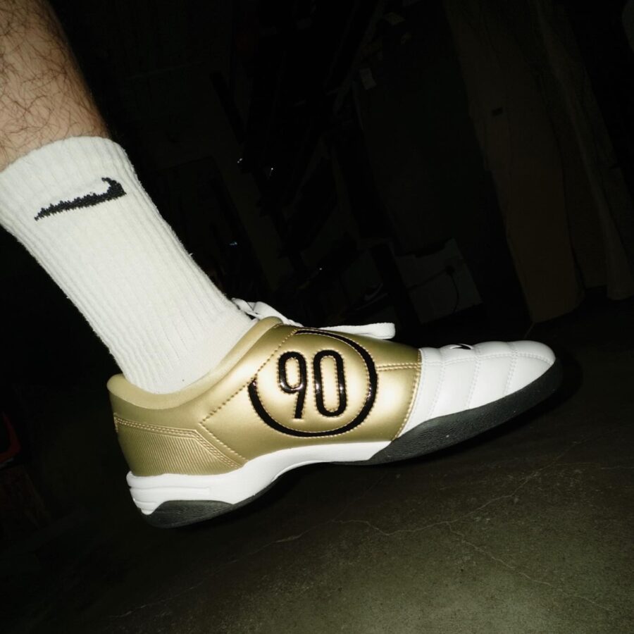 giày nike total 90 3 sp 'white metallic gold' hj9351-101