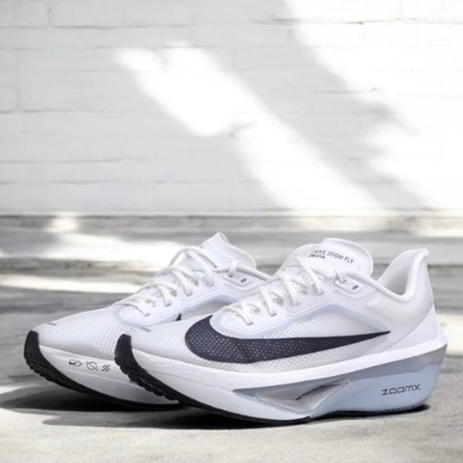 giày nike zoom fly 6 'white pure platinum obsidian mist gridiron' fn8454-104