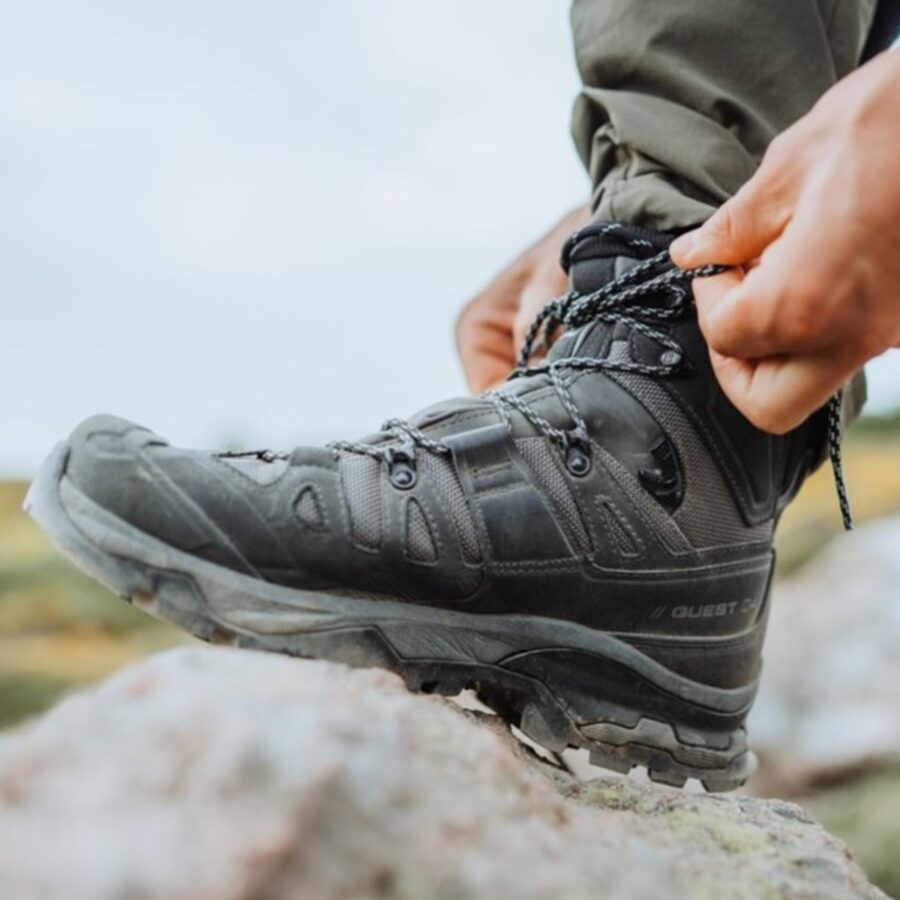 giày salomon quest 4 gtx high hiking boots 'black' l41292600