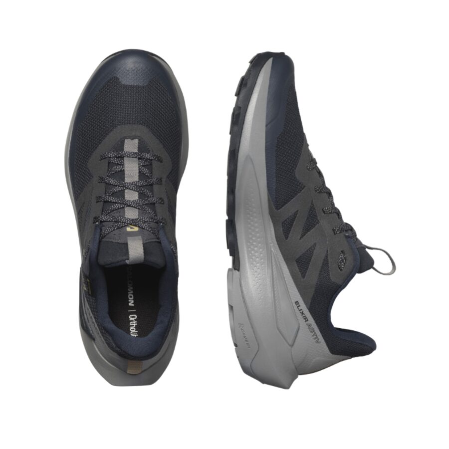 giày salomon elixir activ gtx carbon sharkskin slate green l47455800